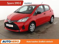 Gebraucht Toyota Yaris Cool 69 PS (50 kW) 2015 Rot Kleinwagen