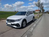 Gebraucht VW Tiguan Allspace R-line 190 PS (139 kW) 2023 Weiß SUV