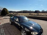Gebraucht Mazda MX5 110 PS (80 kW) 2001 Schwarz Cabrio