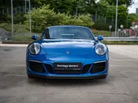 Gebraucht Porsche 911 Carrera 4 GTS Targa 450 PS (330 kW) 2018 Blau Cabrio