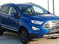 Gebraucht Ford Ecosport Titanium 125 PS (91 kW) 2018 Blaumetallic SUV