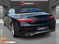 Gebraucht Mercedes E200 AMG 184 PS (135 kW) 2018 Obsidianschwarz  metalliclack Cabrio