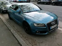 Second-hand Audi A5 S-Line 265 CP (194 kW) 2009 Albastru Coupe