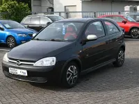 Gebraucht Opel Corsa 58 PS (42 kW) 2003 Schwarz Kleinwagen