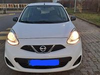 Gebraucht Nissan Micra 80 PS (58 kW) 2015 Weiß Kleinwagen