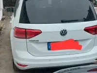 Gebraucht VW Touran IQ Drive 150 PS (110 kW) 2019 Weiß Van / Kleinbus