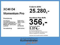 gebraucht Volvo XC40 D4 Momentum Pro Navi LED PDC Tempomat Autom