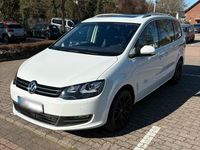 Gebraucht VW Sharan Highline 184 PS (135 kW) 2017 Weiß Van / Kleinbus