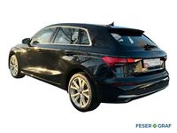 Gebraucht Audi A3 Ambiente 150 PS (110 kW) 2025 Mythosschwarz metallic Limousine