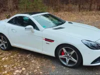Gebraucht Mercedes SLC300 AMG line 244 PS (179 kW) 2019 Weiß Cabrio