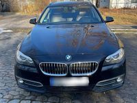 Gebraucht BMW 520 Luxury Line 184 PS (135 kW) 2014 Schwarz Kombi