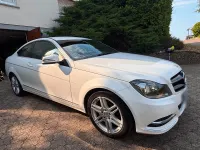 Gebraucht Mercedes C220 170 PS (125 kW) 2013 Weiß Coupé