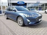 Gebraucht Ford Focus Titanium 125 PS (91 kW) 2021 Blau Kombi
