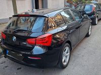 Gebraucht BMW 116 Advantage 109 PS (80 kW) 2016 Schwarz Kleinwagen