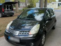 Gebraucht Nissan Note 88 PS (64 kW) 2009 Schwarz Kleinwagen