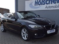 Gebraucht BMW 218 Performance 136 PS (100 kW) 2015 Schwarz Cabrio