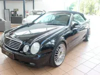 Gebraucht Mercedes CLK320 Avantgarde 218 PS (160 kW) 2001 Schwarz Cabrio