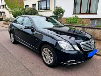 Gebraucht Mercedes E250 Elegance 204 PS (150 kW) 2009 Schwarz Limousine