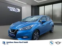 Gebraucht Nissan Micra N-Connecta 101 PS (74 kW) 2019 Blau Kleinwagen