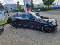 Gebraucht Mercedes C280 2009 Schwarz Limousine