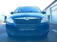 Gebraucht Skoda Roomster Plus Edition 90 PS (66 kW) 2010 Blau Van / Kleinbus