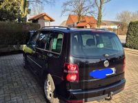 Gebraucht VW Touran Conceptline 140 PS (102 kW) 2007 Schwarz Van / Kleinbus