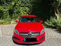 Gebraucht Mercedes A180 AMG line 122 PS (89 kW) 2015 Rot Kleinwagen