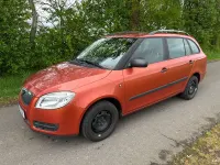 Gebraucht Skoda Fabia Ambiente 69 PS (50 kW) 2009 Orange Kombi
