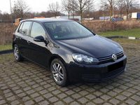 Gebraucht VW Golf VI 86 PS (63 kW) 2010 Schwarz Kleinwagen