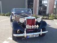 Second-hand MG TD 54 CP (39 kW) 1953 Roșu Cabrio