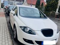 Gebraucht Seat Leon 2009 Weiß Kleinwagen