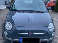 gebraucht Fiat 500C Cabrio Grau Schwarz mit TÜV | Reifen + Felgen NEU