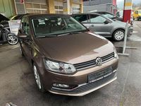 Gebraucht VW Polo Highline 110 PS (80 kW) 2015 Toffeebraun metallic Kleinwagen
