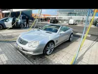 Gebraucht Mercedes SL350 245 PS (180 kW) 2003 Silber Cabrio