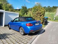 Gebraucht BMW 225 M Sport 224 PS (164 kW) 2016 Blau Cabrio
