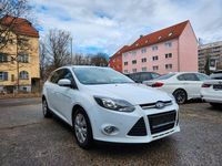 Gebraucht Ford Focus Titanium 125 PS (91 kW) 2014 Weiß Kombi