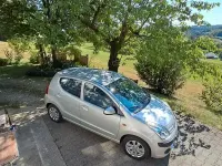 Gebraucht Nissan Pixo 68 PS (50 kW) 2012 Grau Kleinwagen
