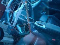 Gebraucht BMW 218 Active Tourer 150 PS (110 kW) 2023 Weiß Van / Kleinbus