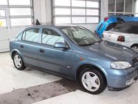 Gebraucht Opel Astra Elegance 101 PS (74 kW) 1998 Blau Limousine