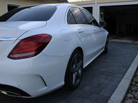 Gebraucht Mercedes C200 AMG line 186 PS (136 kW) 2017 Weiß Limousine
