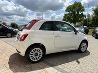 Gebraucht Fiat 500C Basis 69 PS (50 kW) 2023 Gelato weiß / verdeck rot Cabrio