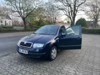 Gebraucht Skoda Fabia Comfort 101 PS (74 kW) 2002 Blau Limousine