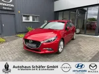 Gebraucht Mazda 3 Inclusive 120 PS (88 kW) 2018 Rot Limousine