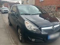 Gebraucht Opel Corsa 75 PS (55 kW) 2007 Schwarz Kleinwagen