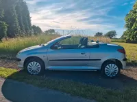 Gebraucht Peugeot 206 CC Platinum 109 PS (80 kW) 2002 Silber Cabrio
