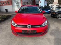 Gebraucht VW Golf VII Trendline 105 PS (77 kW) 2014 Rot Kombi