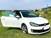 Gebraucht VW Golf Cabriolet GTI 211 PS (155 kW) 2013 Weiß Cabrio