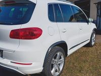 Gebraucht VW Tiguan R-line 160 PS (117 kW) 2014 Weiß SUV