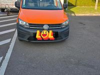 Gebraucht VW Caddy Maxi 102 PS (75 kW) 2017 Orange Van / Kleinbus