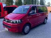 Gebraucht VW Multivan 101 PS (74 kW) 2014 Rot Van / Kleinbus